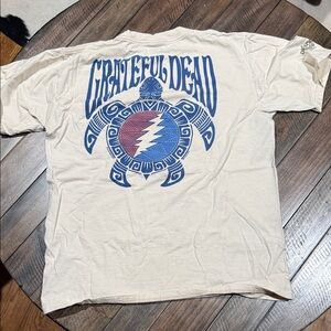 Grateful Dead Turtle Graphic T-Shirt Men’s M Deadhead Steal Your Face Band Tee
